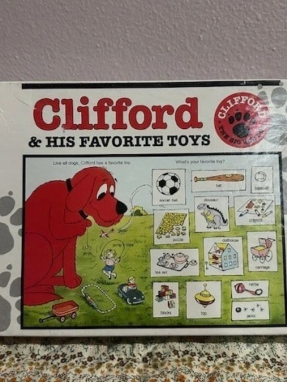 Vintage Clifford “The Big Red Dog” 1992 Jigsaw Puzzle - 60 Pieces